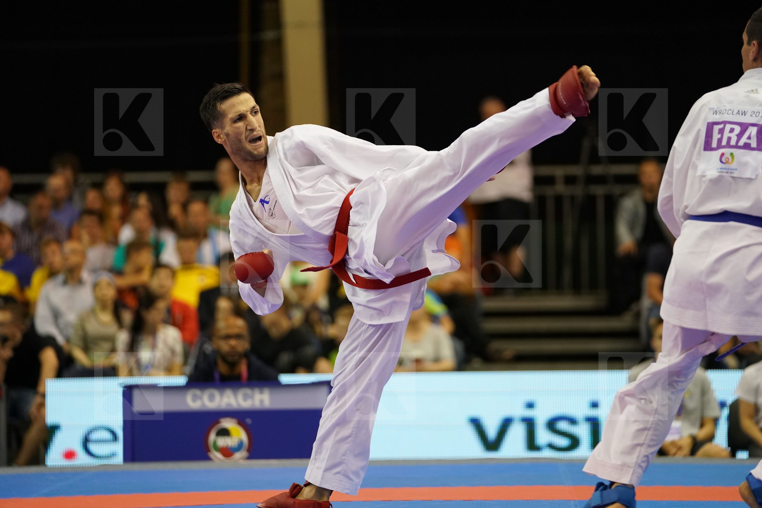 Agoudjil Sofiane France Iran Islamic Republic of Male Kumite -60kg Mehdizadeh Amir